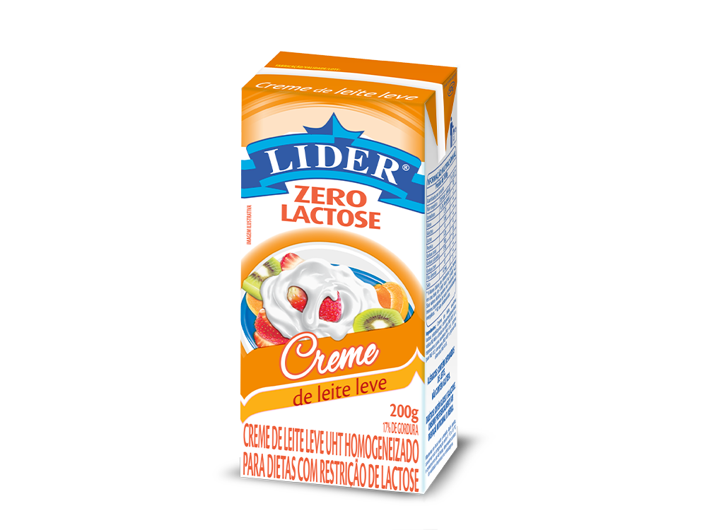 Creme de leite zero lactose 200g