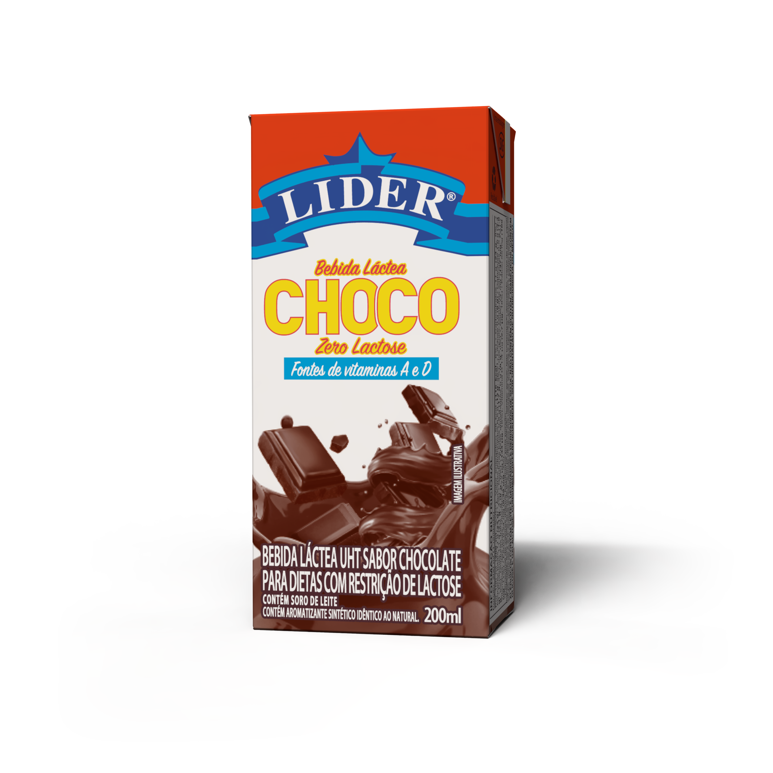 Bebida Láctea Sabor Chocolate Zero Lactose 200ml
